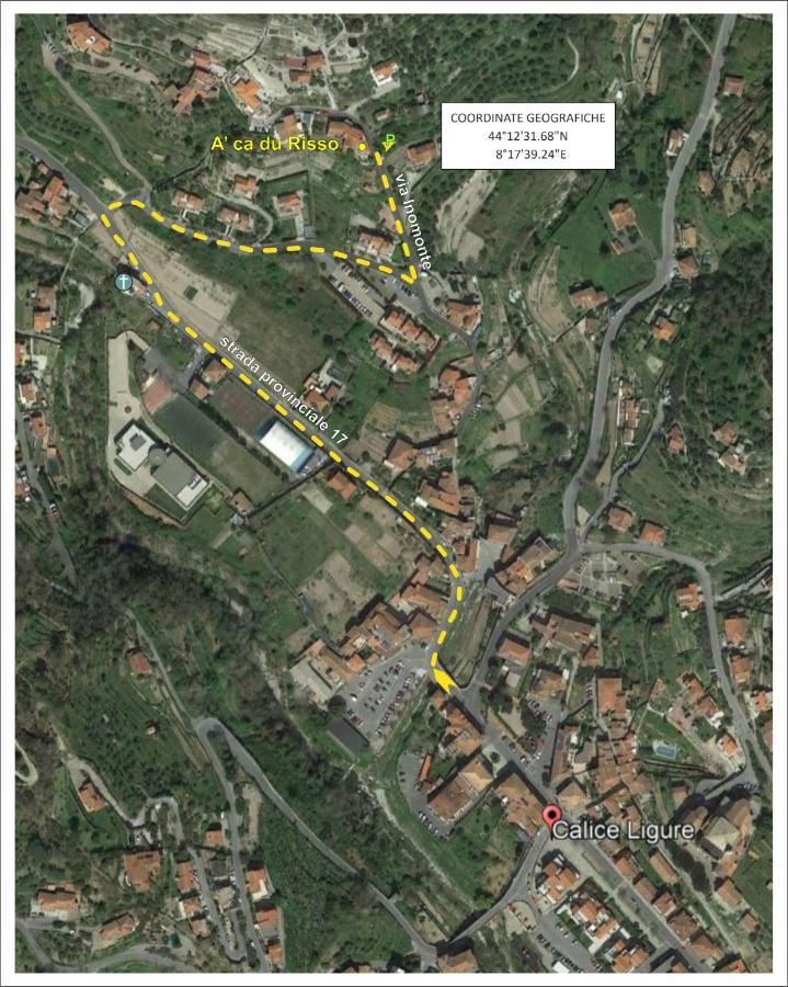 A Ca' Du Risso - Appartamento - Sea & Outdoor For Families, Bikers And Climbers Calice Ligure Exterior photo